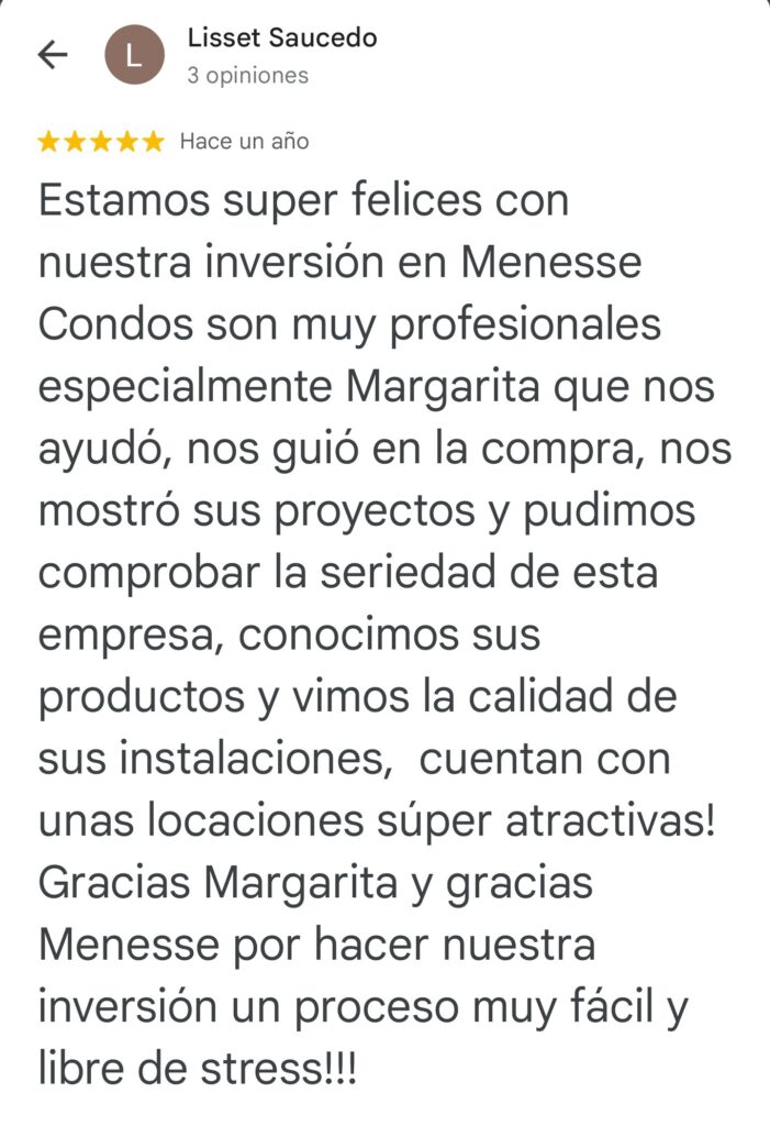 Reviews Menesse Condos - Google (10)