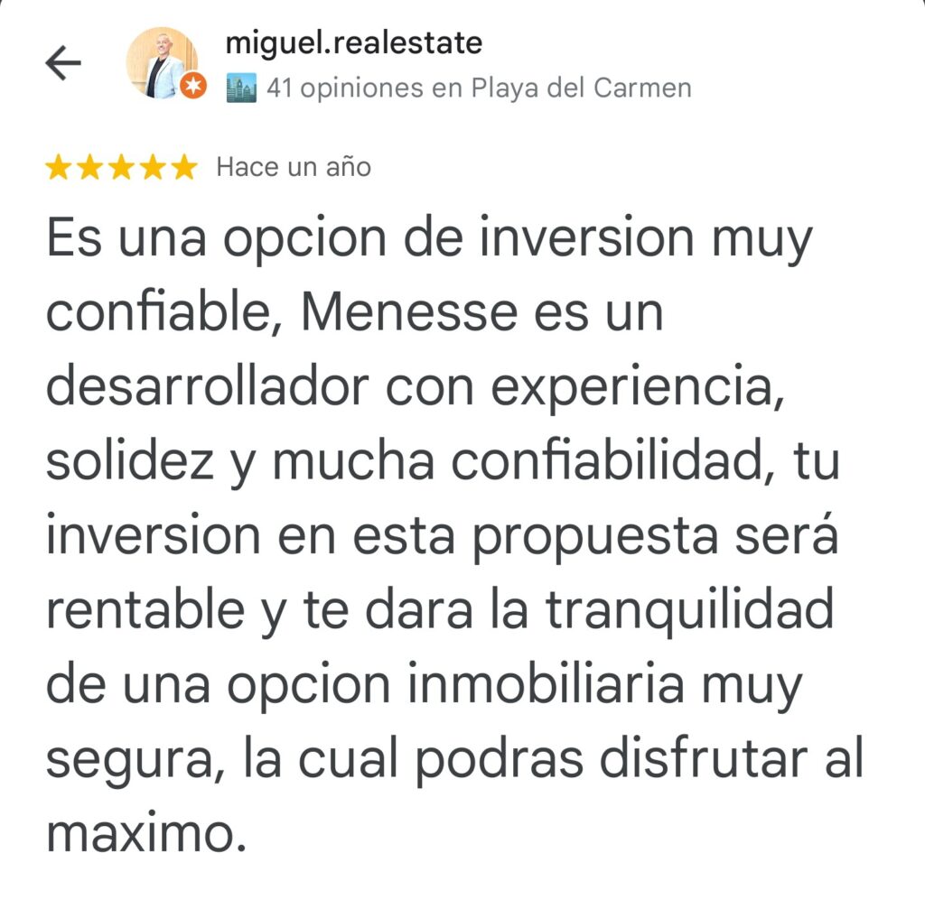Reviews Menesse Condos - Google (27)