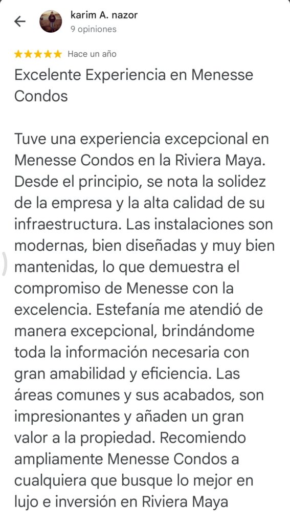 Reviews Menesse Condos - Google (3)